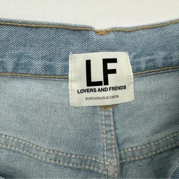 Lovers and Friends Austin Super High Rise Cut Off in Miami B1211 - Picture 4 of 6